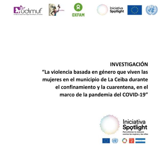 Investigación ” La violencia basada en género que viven las mujeres en el muncipio de La Ceiba durante el confinamiento y la cuarentena en el marco de la pandemia de la COVID-19″