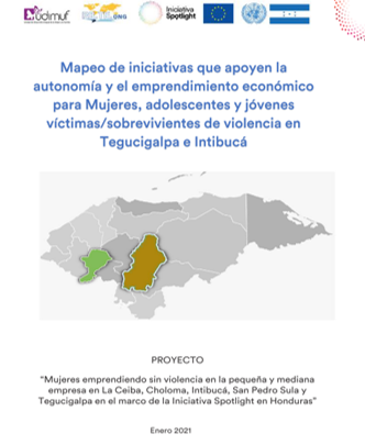 Mapeo de iniciativas que apoyen la autonomía y el emprendimiento económico para Mujeres, adolescentes y jóvenes víctimas/sobrevivientes de violencia en Tegucigalpa e Intibucá