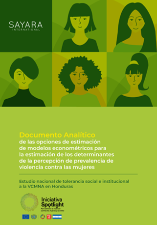 Análisis econométrico – Estudio nacional de tolerancia social e institucional a la violencia contra las mujeres, las niñas y las adolescentes (VCMNA) en Honduras