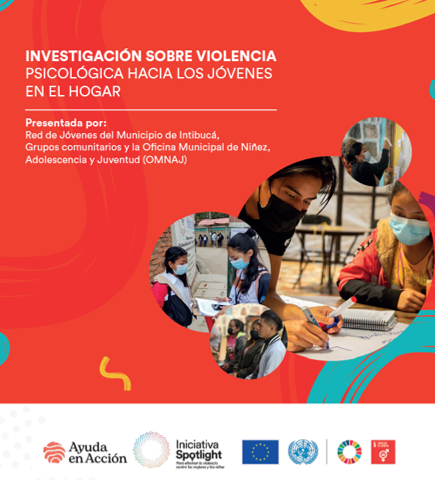 Infografía: Investigación sobre violencia psicológica hacia los jóvenes en el hogar – Intibucá.